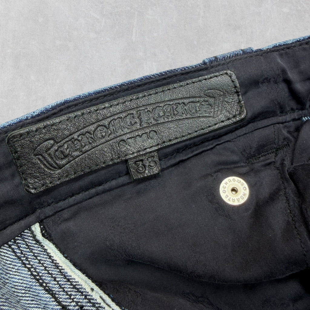 Chrome Hearts Denim Carpenter Shorts 33