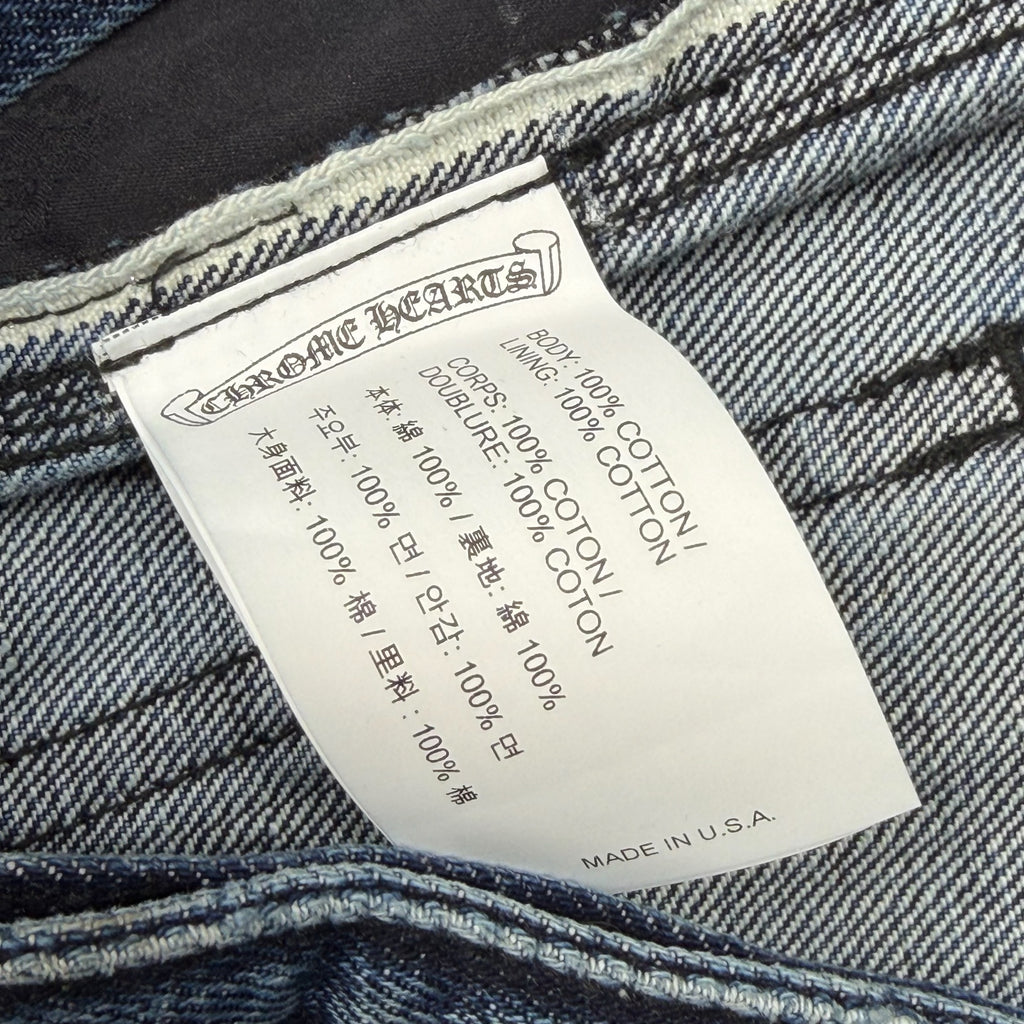 Chrome Hearts Denim Carpenter Shorts 33