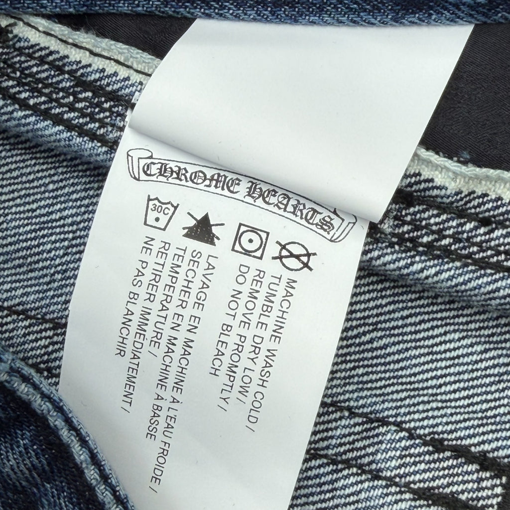 Chrome Hearts Denim Carpenter Shorts 33