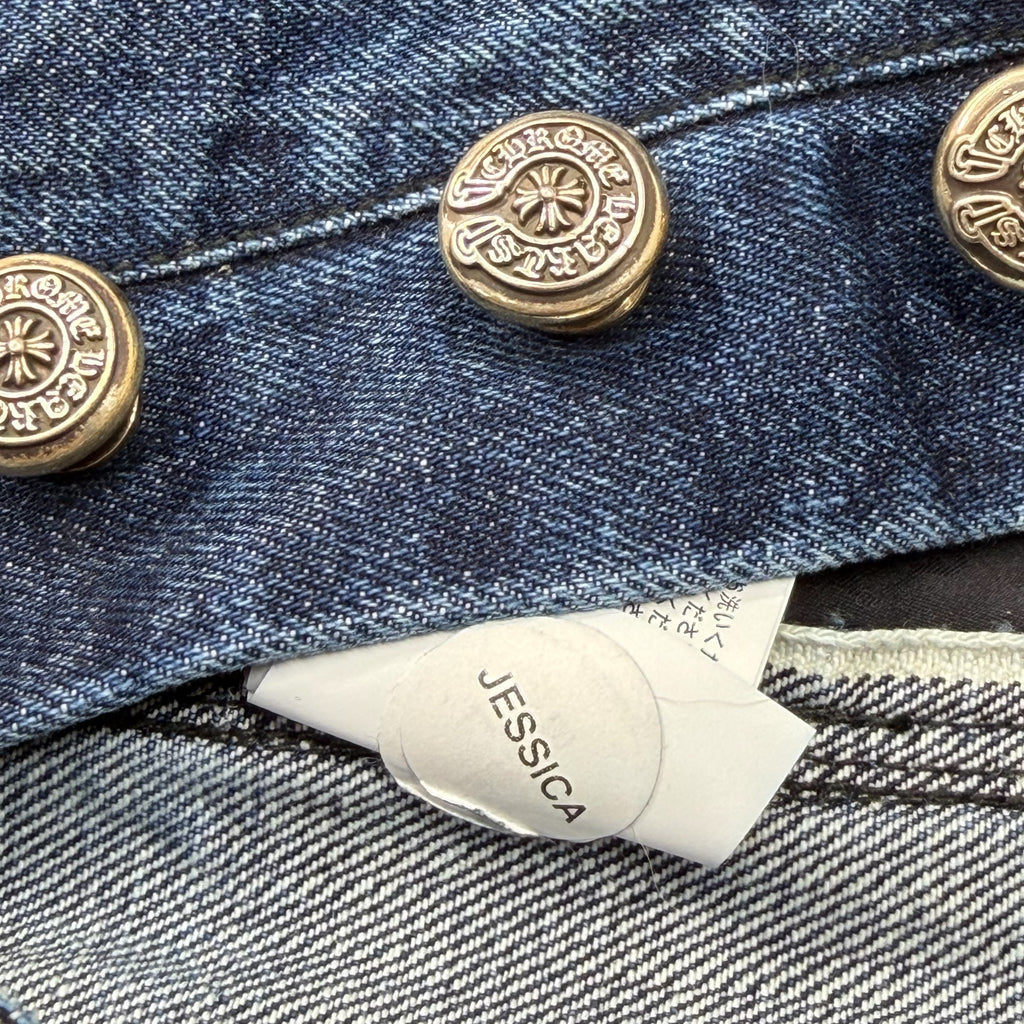 Chrome Hearts Denim Carpenter Shorts 33