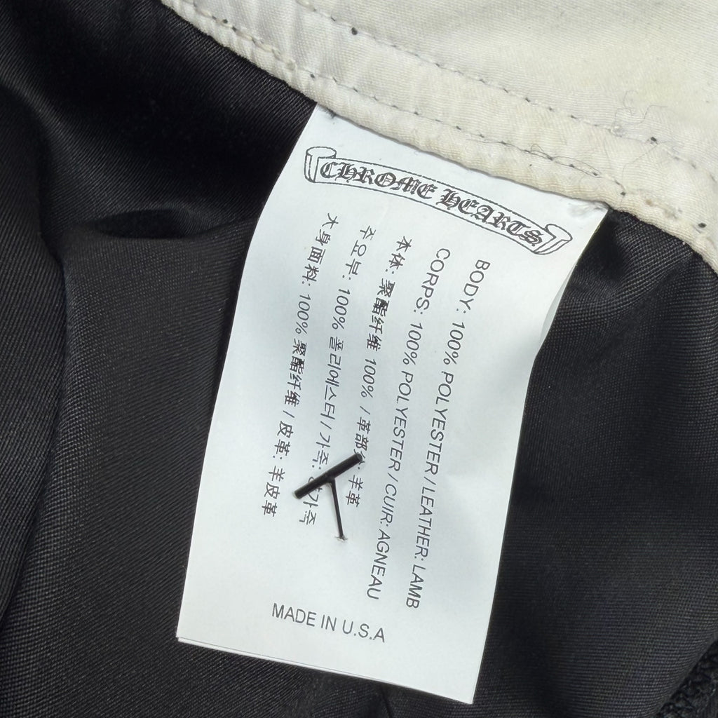 Chrome Hearts Leather Plus Patch Swim Shorts 31