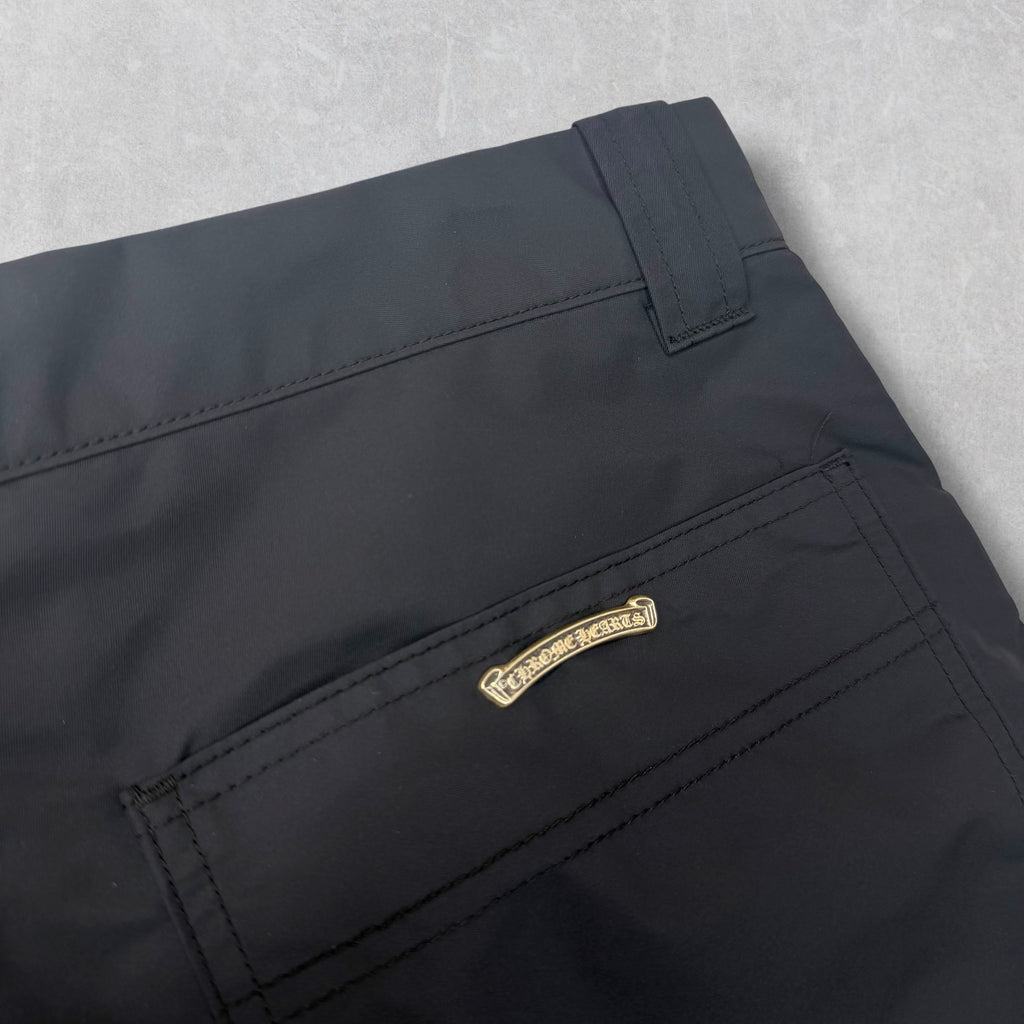Chrome Hearts Double Knee Leather Carpenter Shorts 36