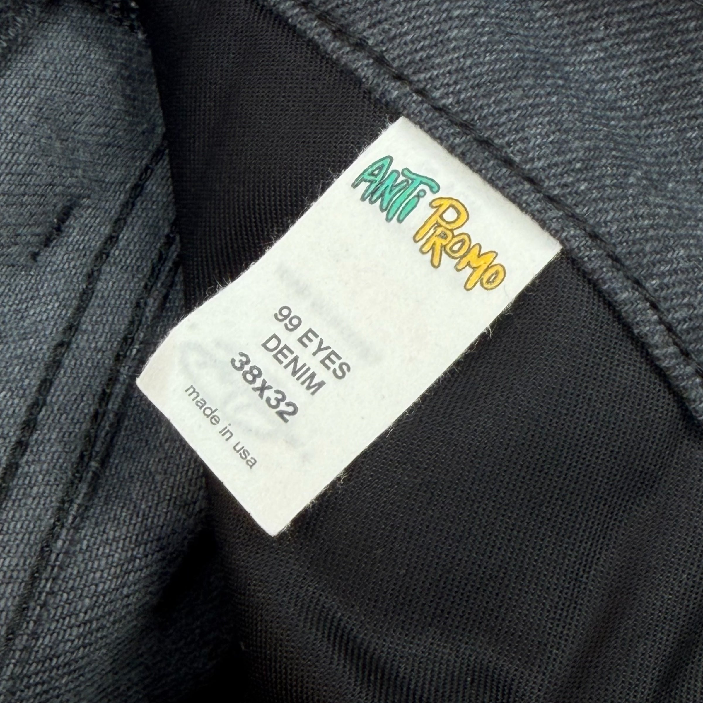 Matty Boy Anti Promo 99 Eyes Denim Black 38