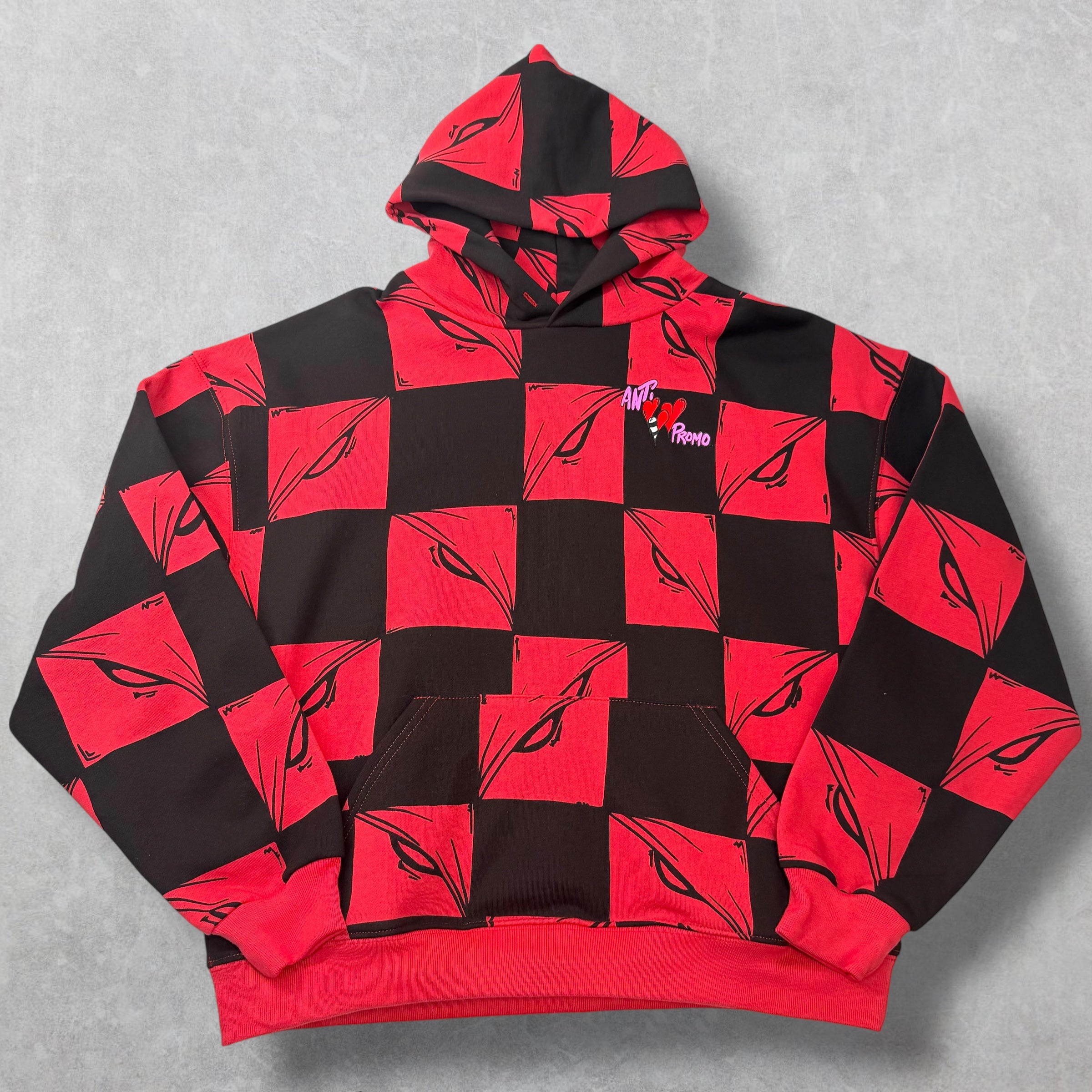 Matty Boy Anti Promo 99 Eyes Hoodie Red S