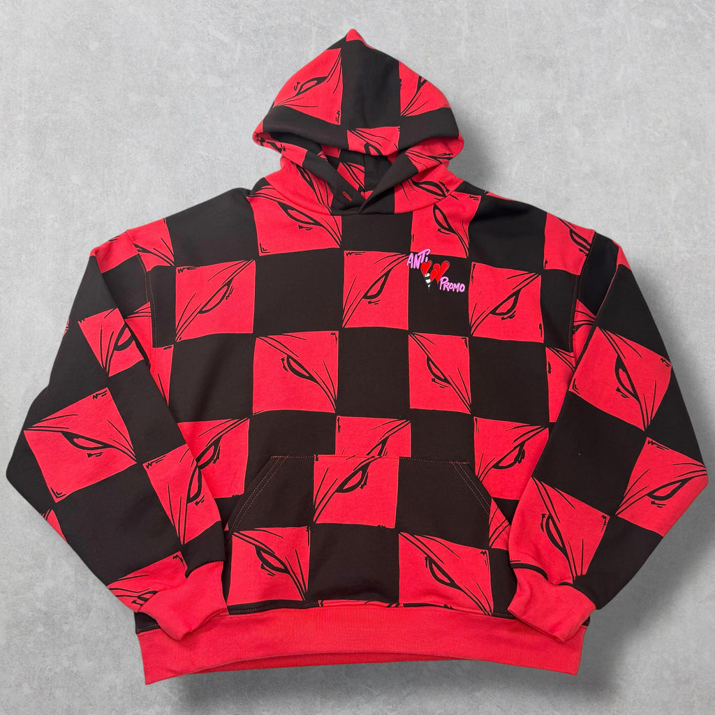 Matty Boy Anti Promo 99 Eyes Hoodie Red XL