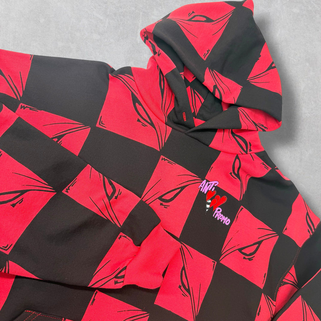 Matty Boy Anti Promo 99 Eyes Hoodie Red S
