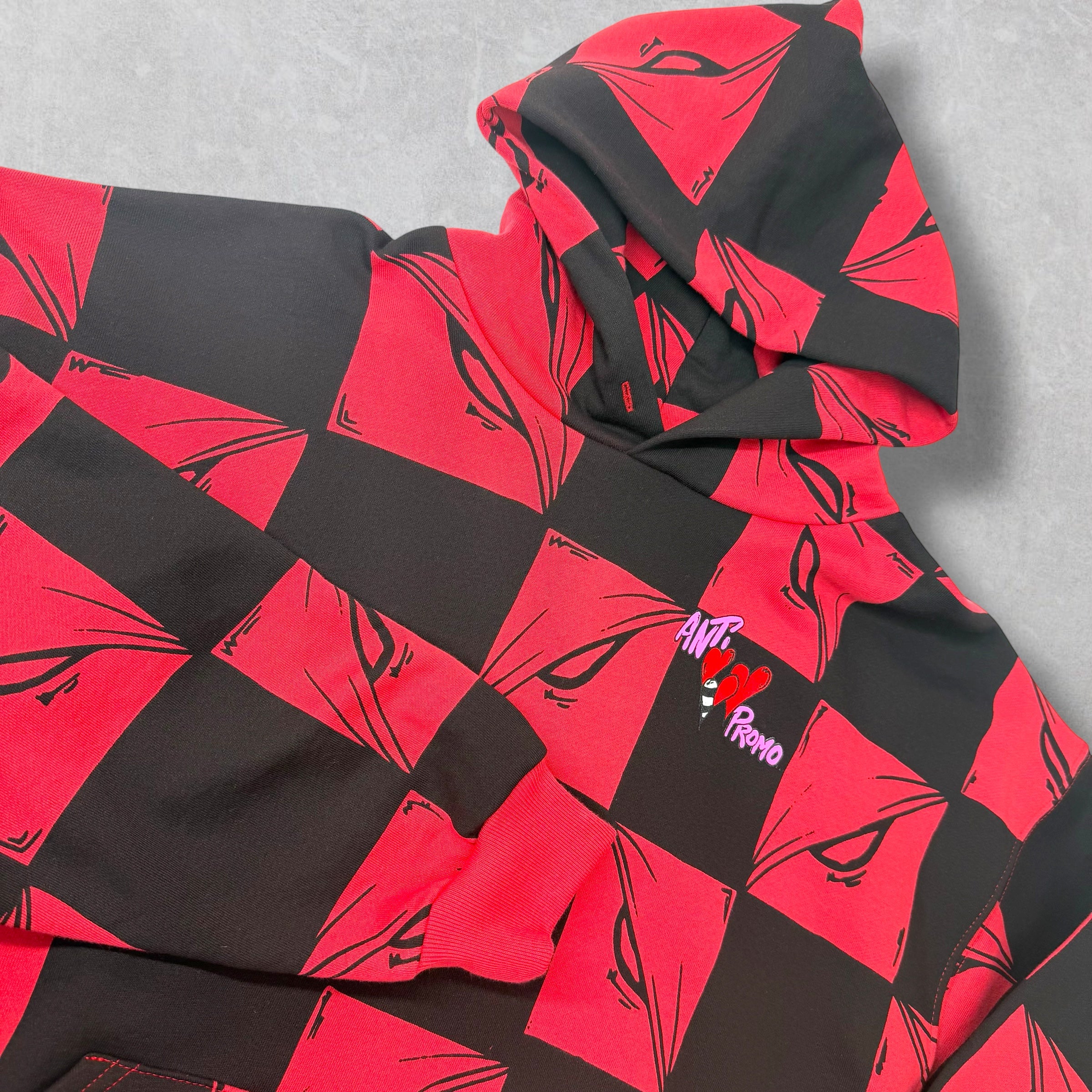 Matty Boy Anti Promo 99 Eyes Hoodie Red XL