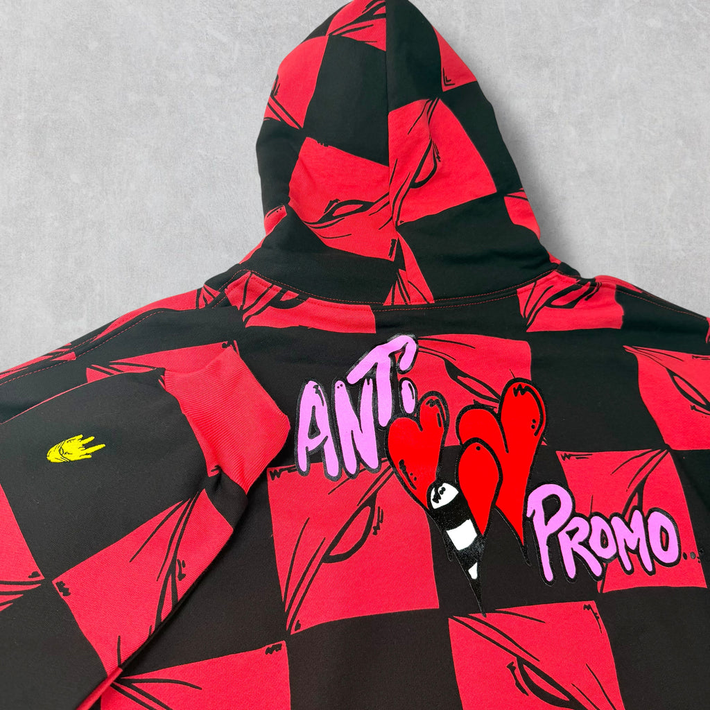 Matty Boy Anti Promo 99 Eyes Hoodie Red S