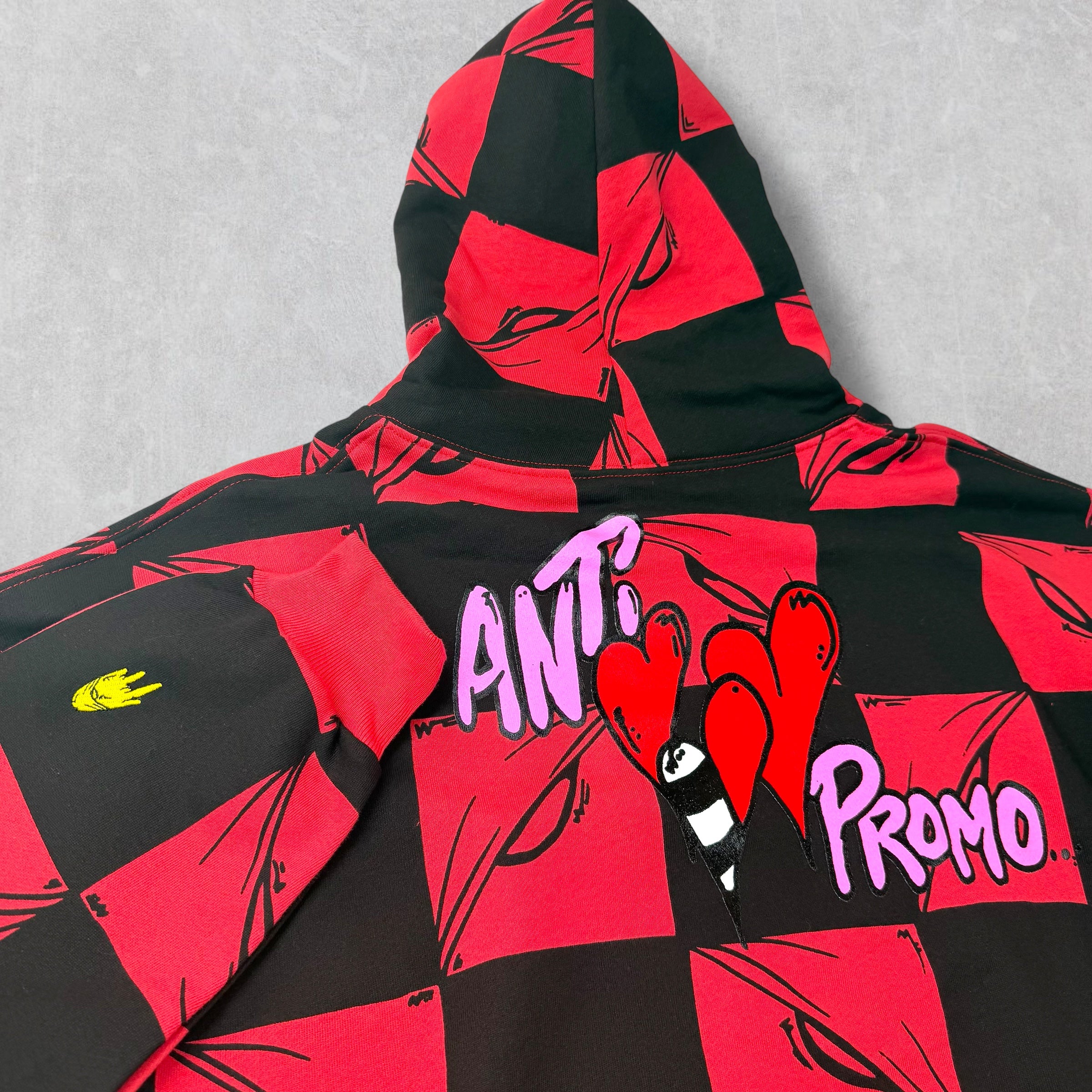 Matty Boy Anti Promo 99 Eyes Hoodie Red XL