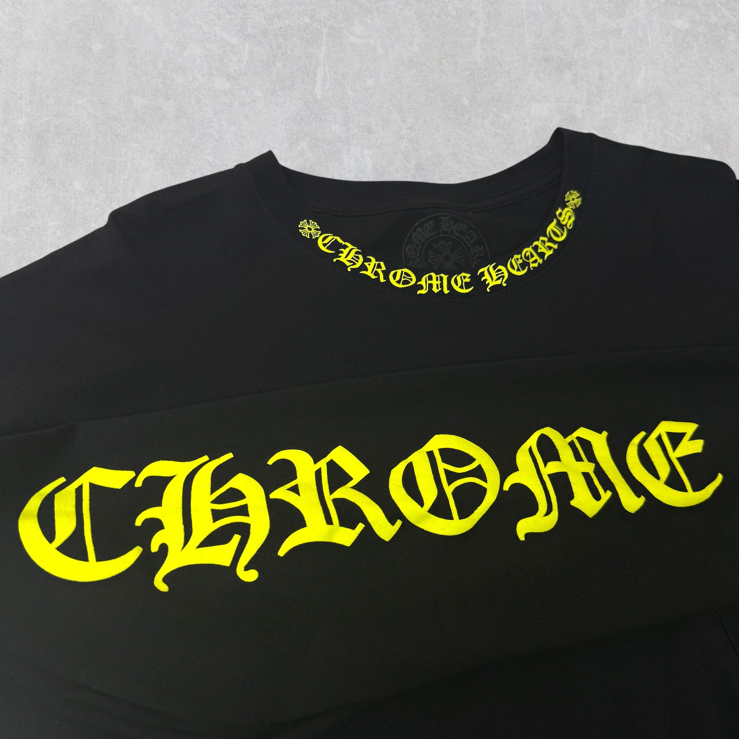 Chrome Hearts Neon Neck Logo L/S XL