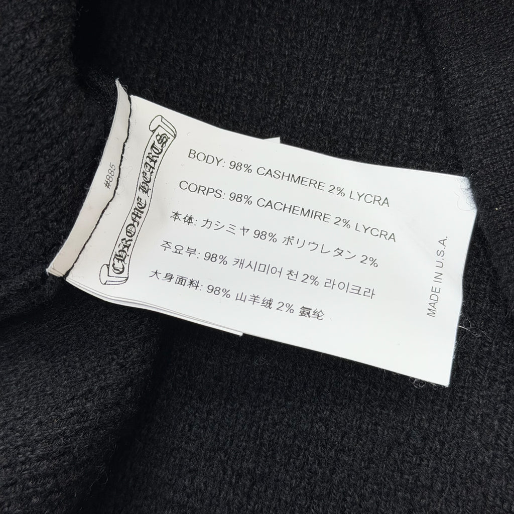 Chrome Hearts Vine Dagger Cashmere Hoodie M