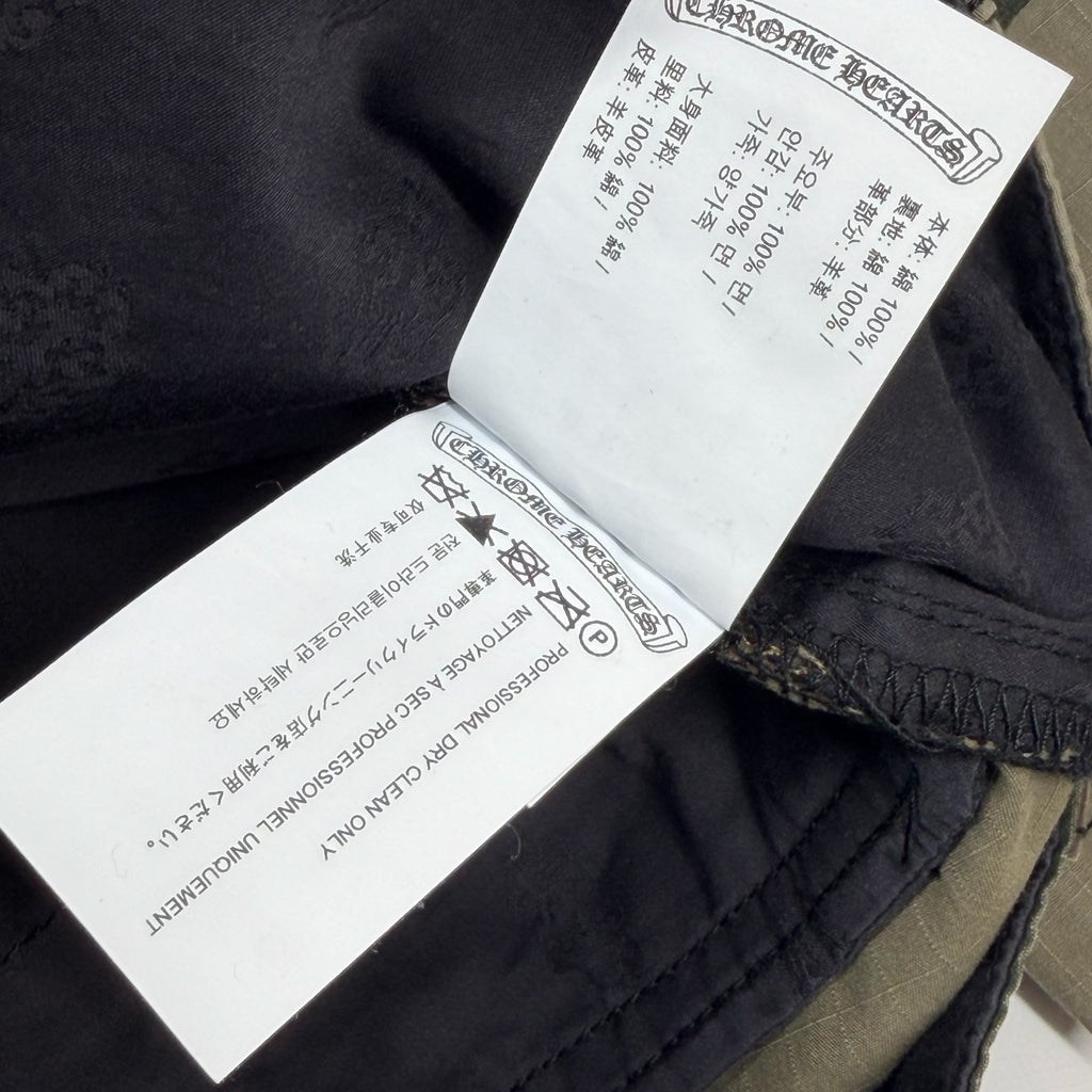 Chrome Hearts Cross Patch Camo Cargo Pants 34