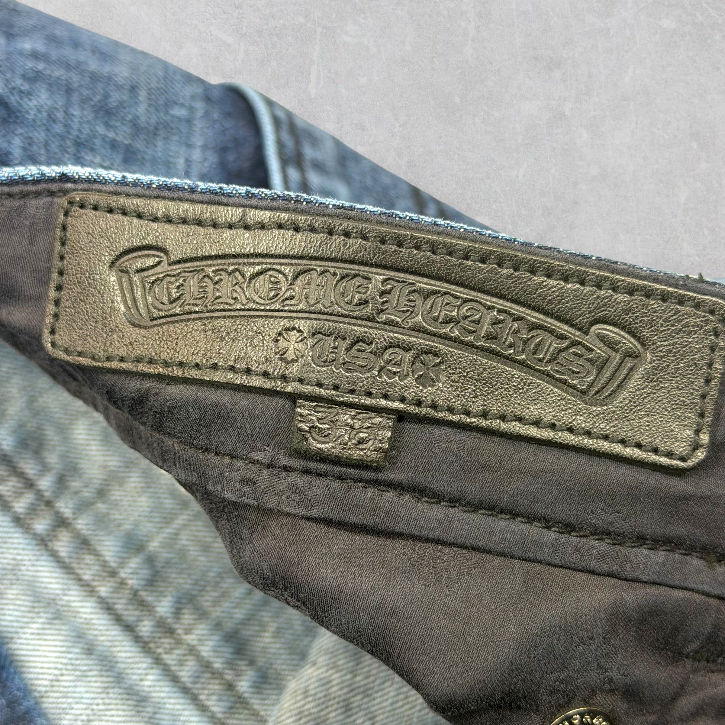Chrome Hearts Turbo Diesel Carpenter Jeans 38