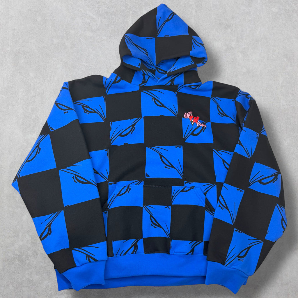 Matty Boy Anti Promo 99 Eyes Hoodie Blue L