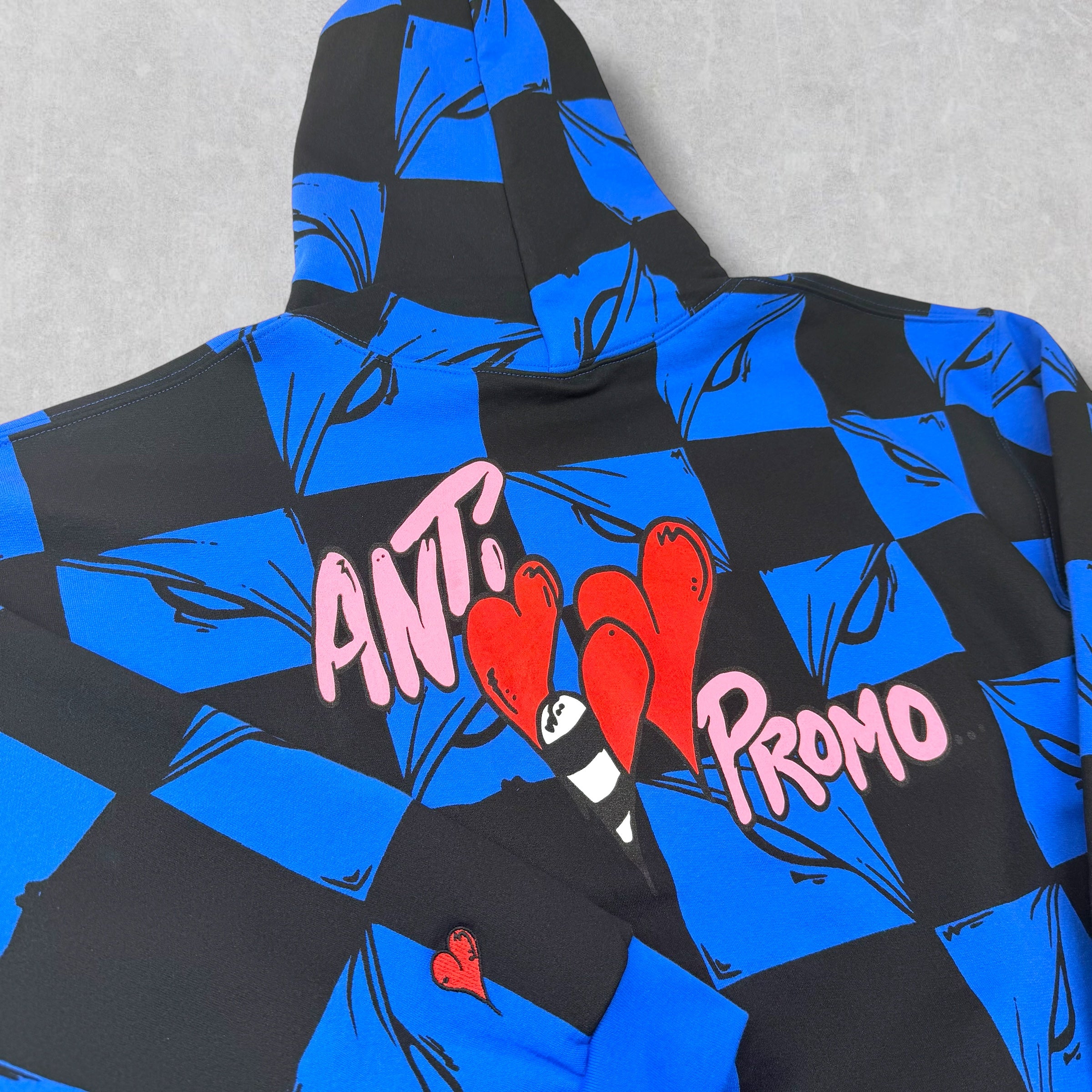 Matty Boy Anti Promo 99 Eyes Hoodie Blue L