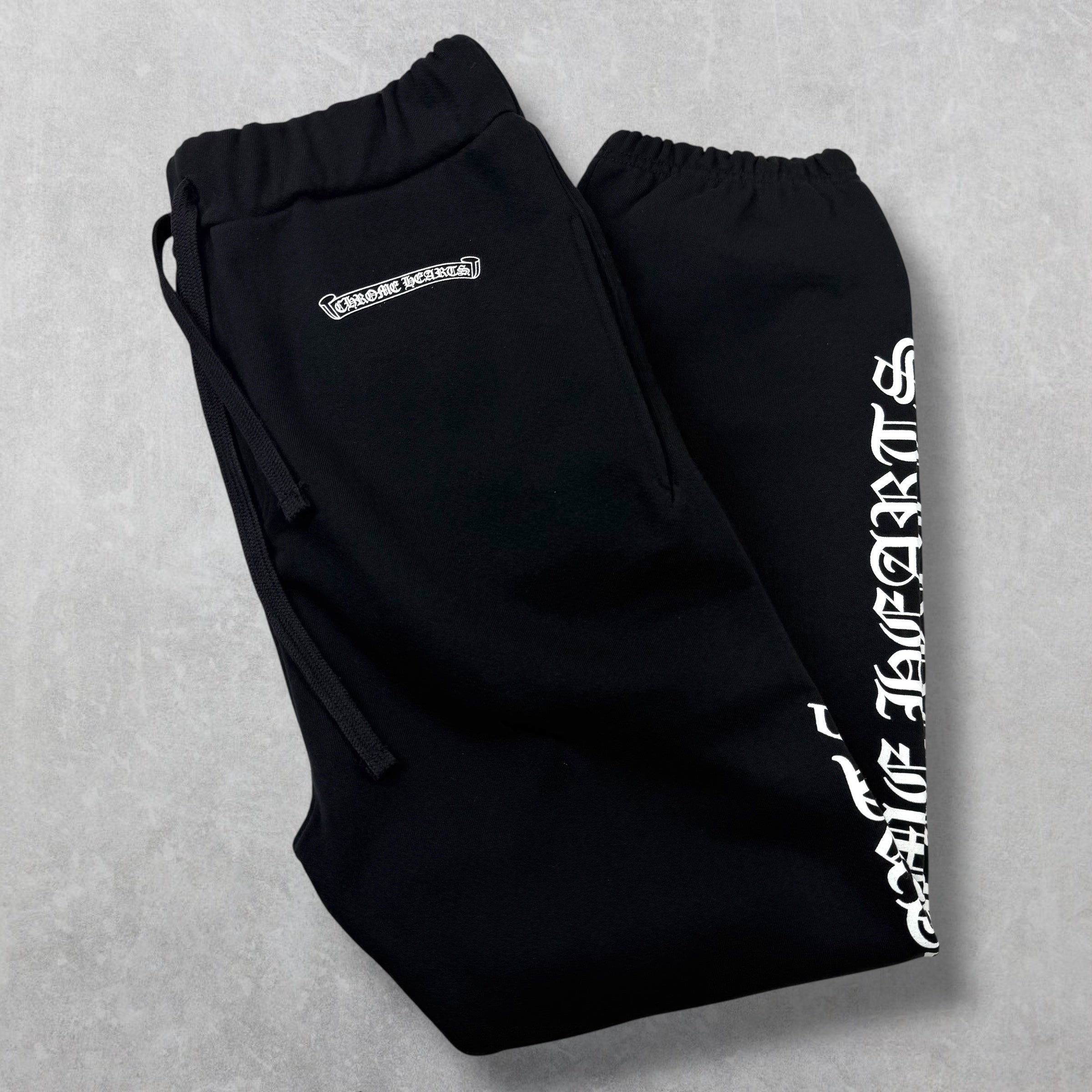 Chrome Hearts Scroll Logo Sweats M