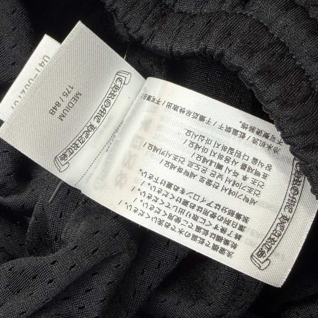 Chrome Hearts Black Mesh Warm Up Pants M