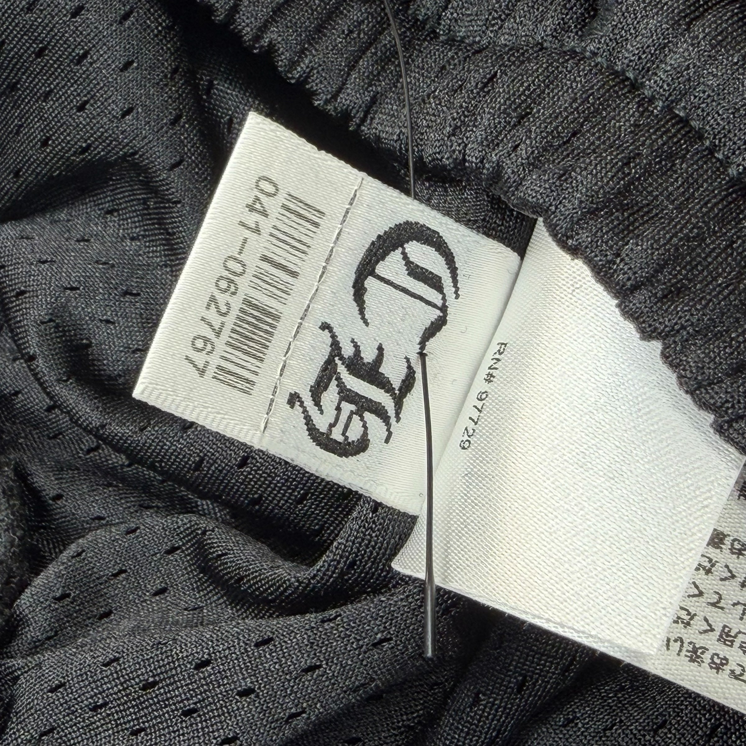 Chrome Hearts Black Mesh Warm Up Pants M