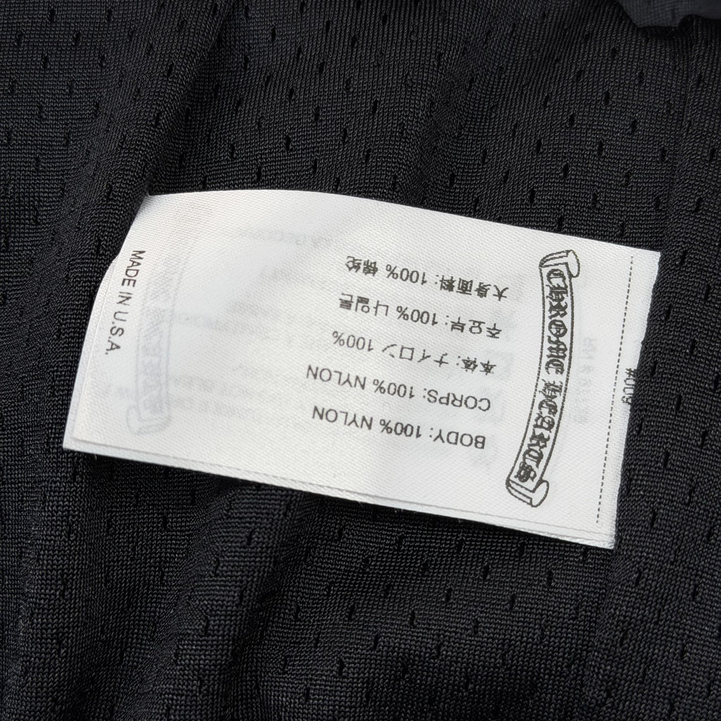 Chrome Hearts Black Mesh Warm Up Pants XXL