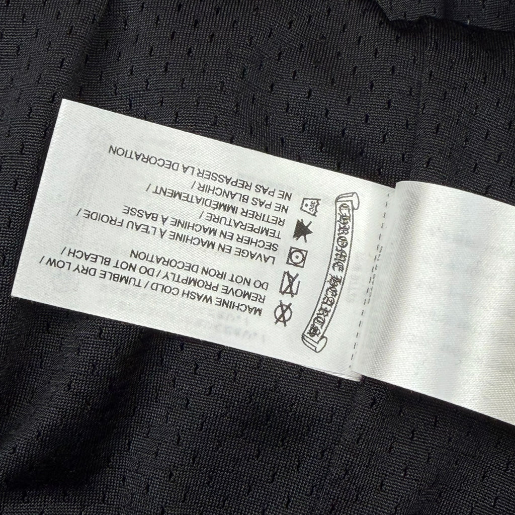 Chrome Hearts Black Mesh Warm Up Pants XXL