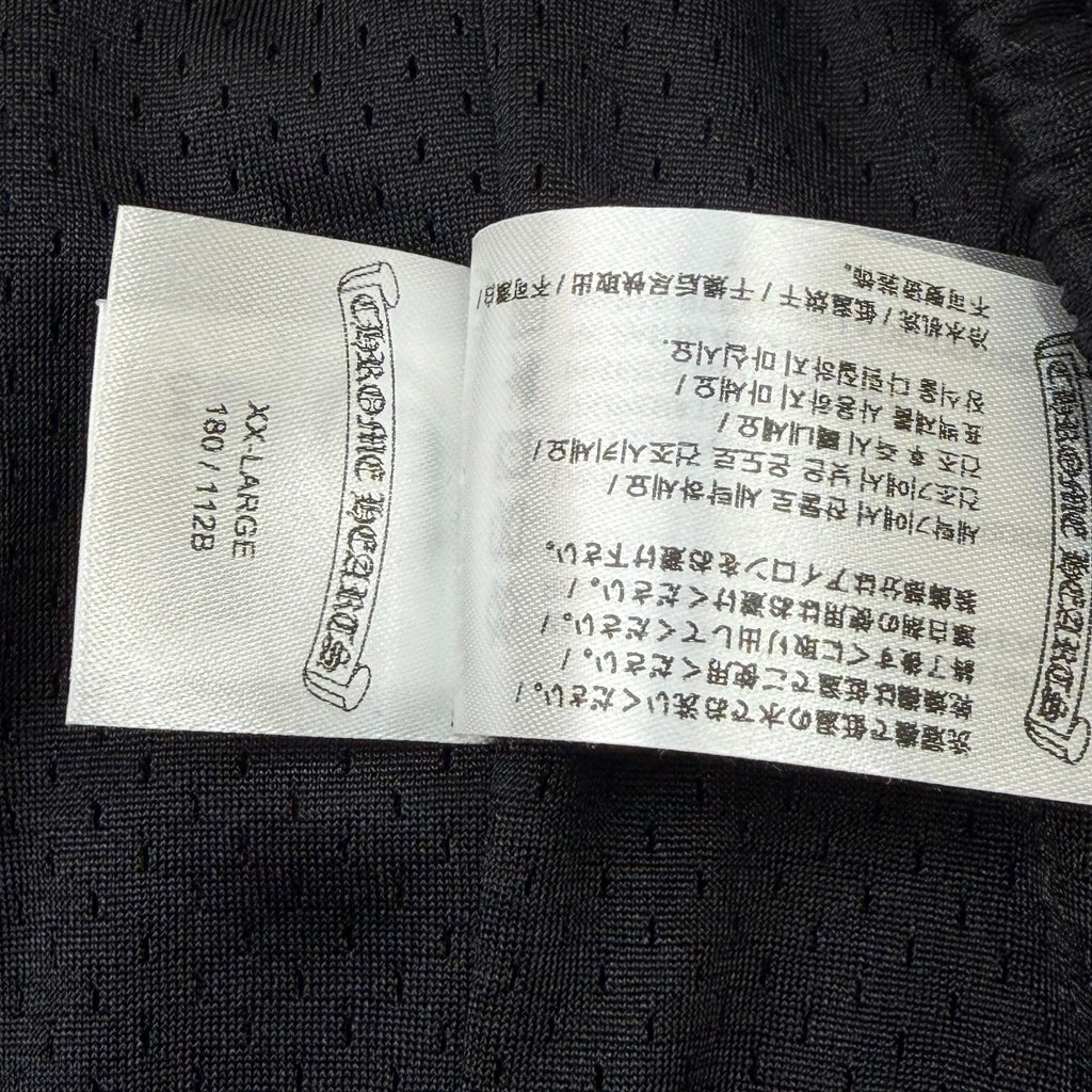 Chrome Hearts Black Mesh Warm Up Pants XXL