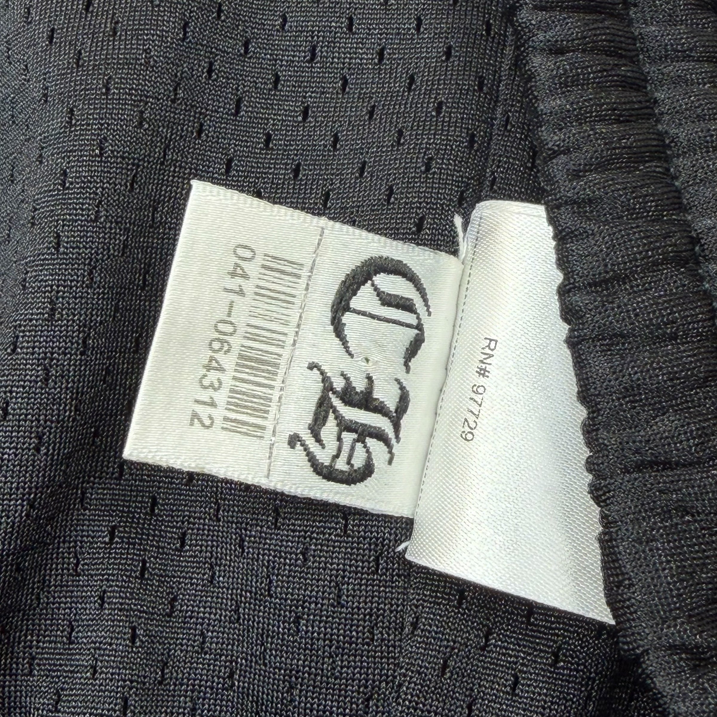 Chrome Hearts Black Mesh Warm Up Pants XXL