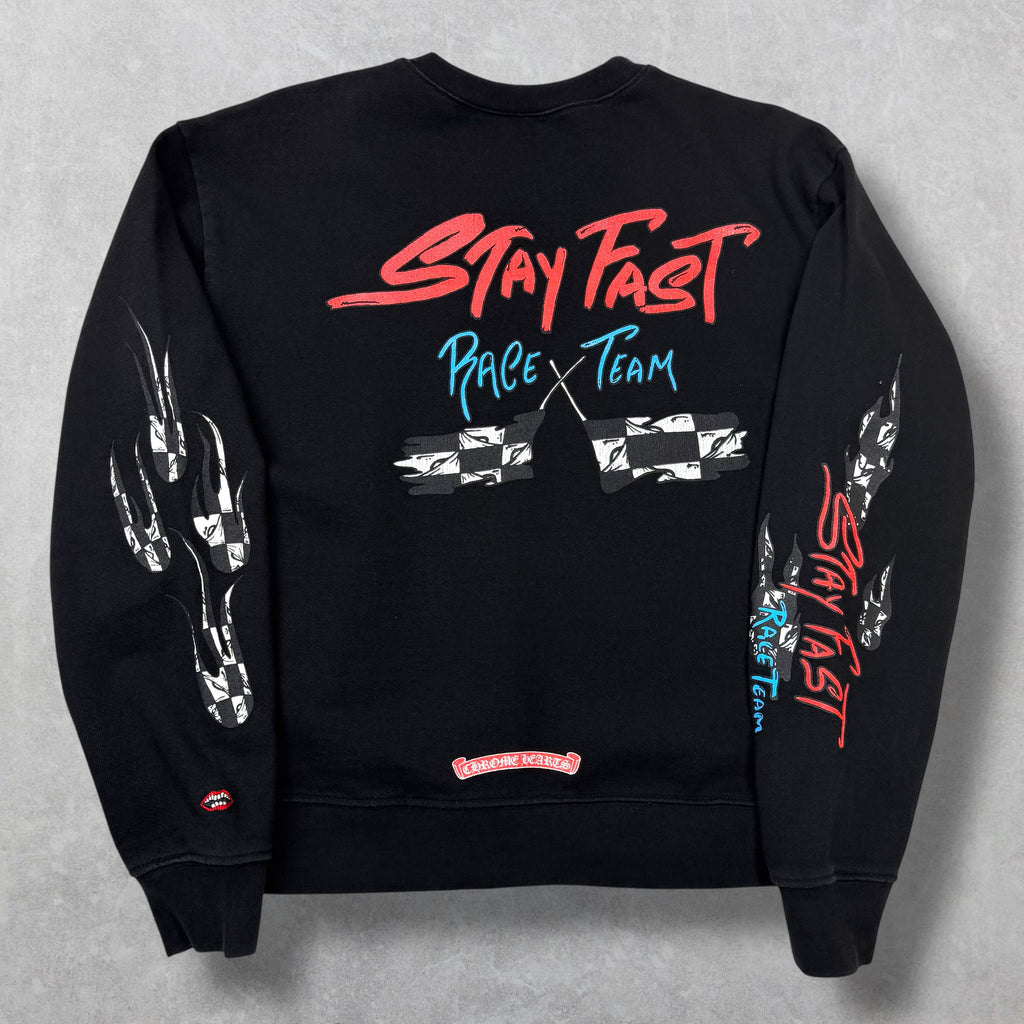 Chrome Hearts Matty Boy Stay Fast Crewneck S