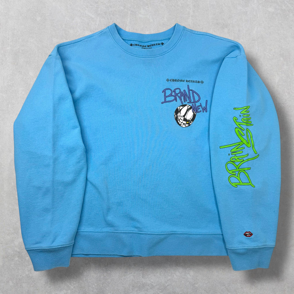 Chrome Hearts Matty Boy 'Brain New' Crewneck XL