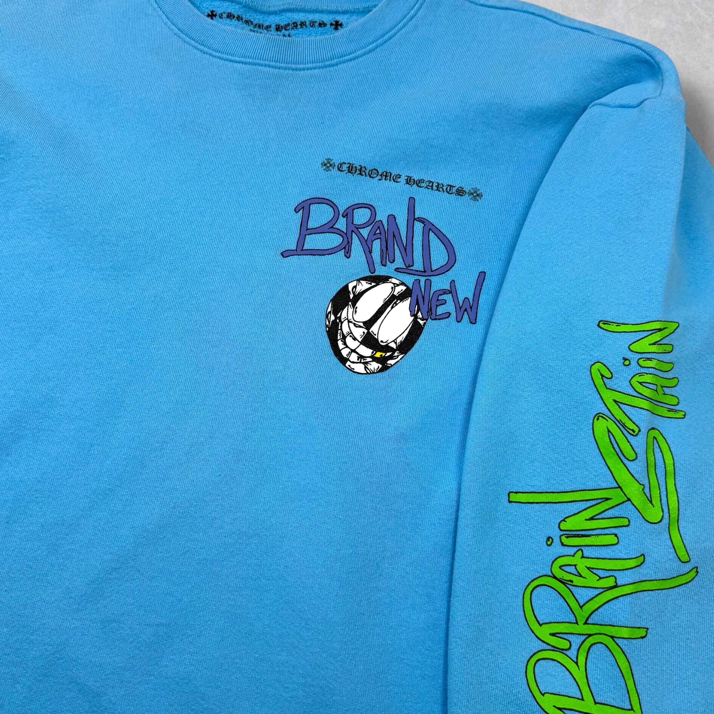 Chrome Hearts Matty Boy 'Brain New' Crewneck XL