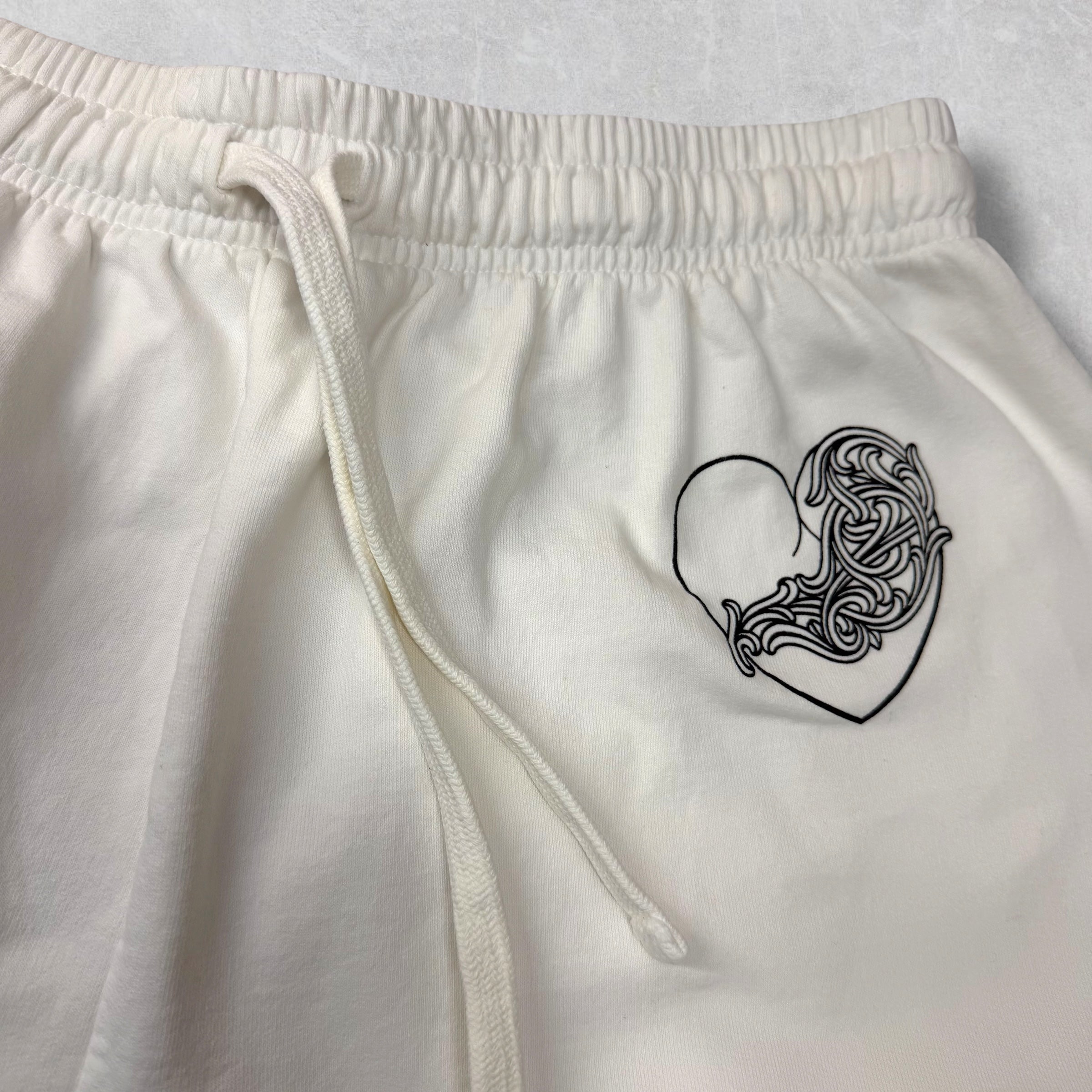 Chrome Hearts Deadly Doll Multi Logo Sweats White XL