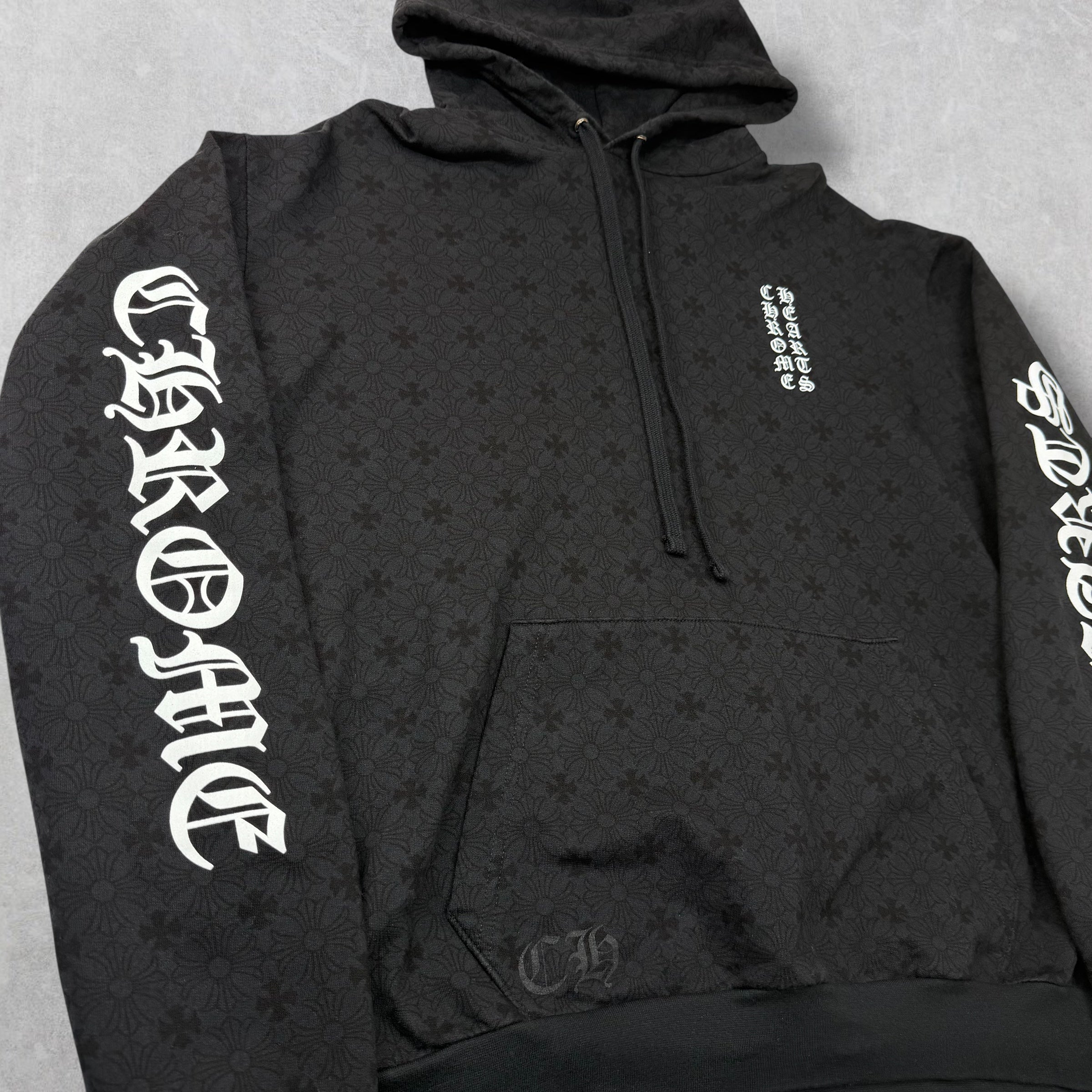 Chrome Hearts Monogram Horseshoe Hoodie XL