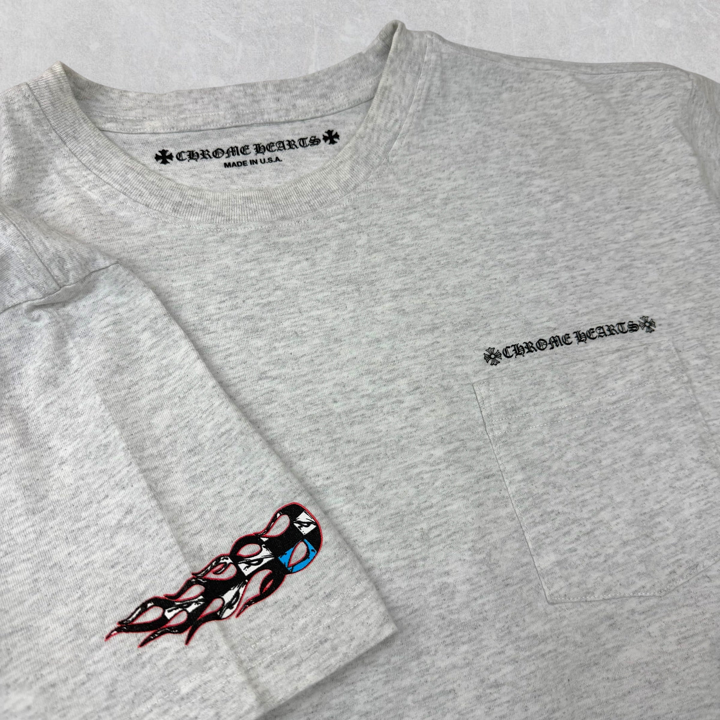 Chrome Hearts Matty Boy 'Brain' Tee Grey XXL