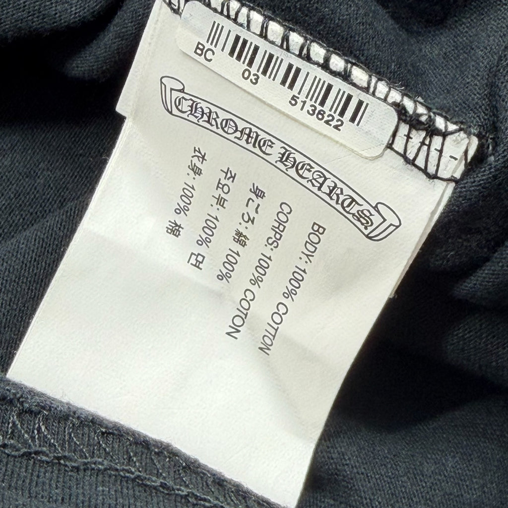 Chrome Hearts Horseshoe Tee Black L