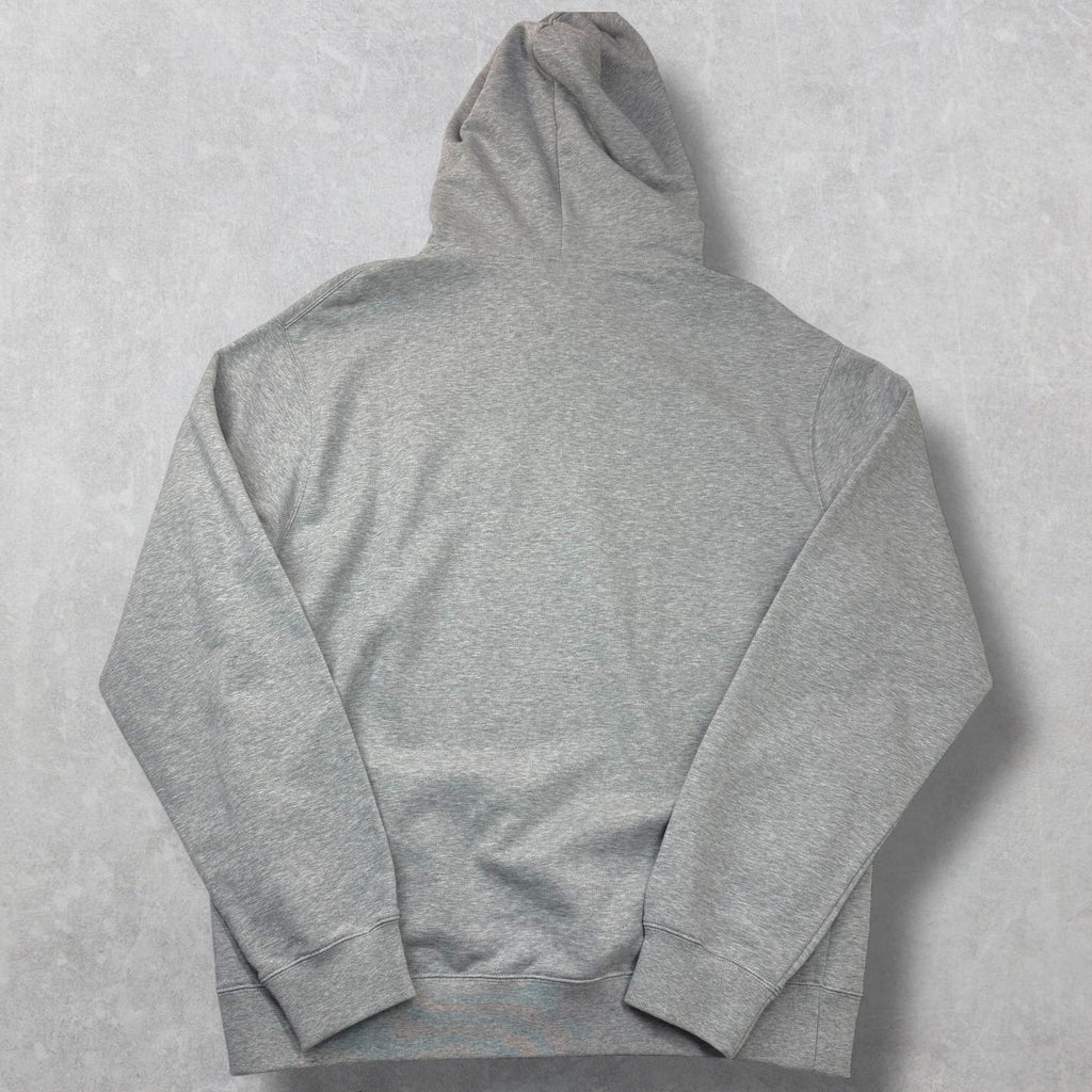 Gucci Logo Print Grey Cotton Hoodie XXL