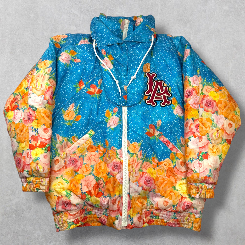 Gucci x LA Dodgers 'Manga Floral' Down Jacket 40 (M)