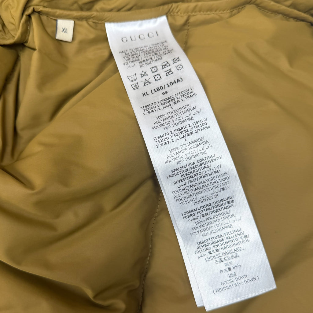 Gucci X The North Face Floral Shell Down Jacket XL