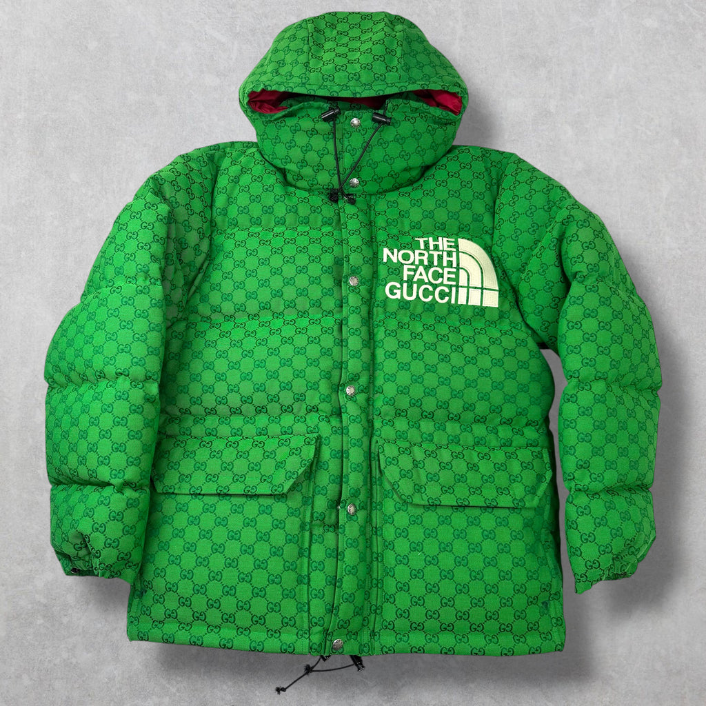 Gucci x The North Face GG Canvas Down Jacket M