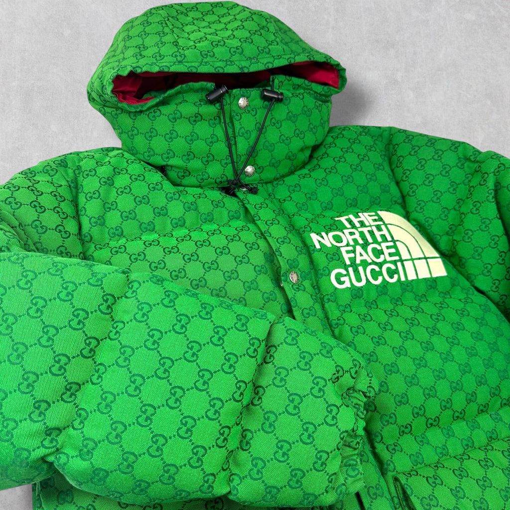 Gucci x The North Face GG Canvas Down Jacket M