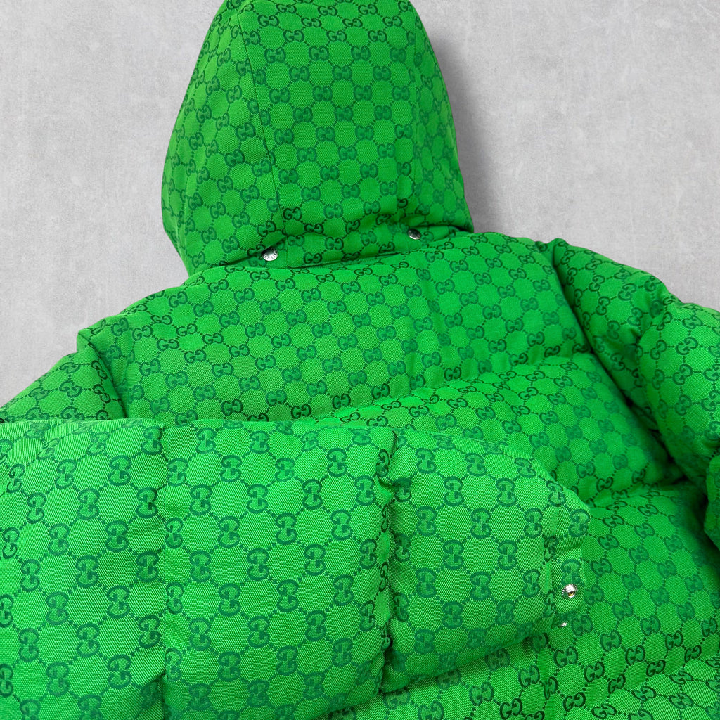 Gucci x The North Face GG Canvas Down Jacket M
