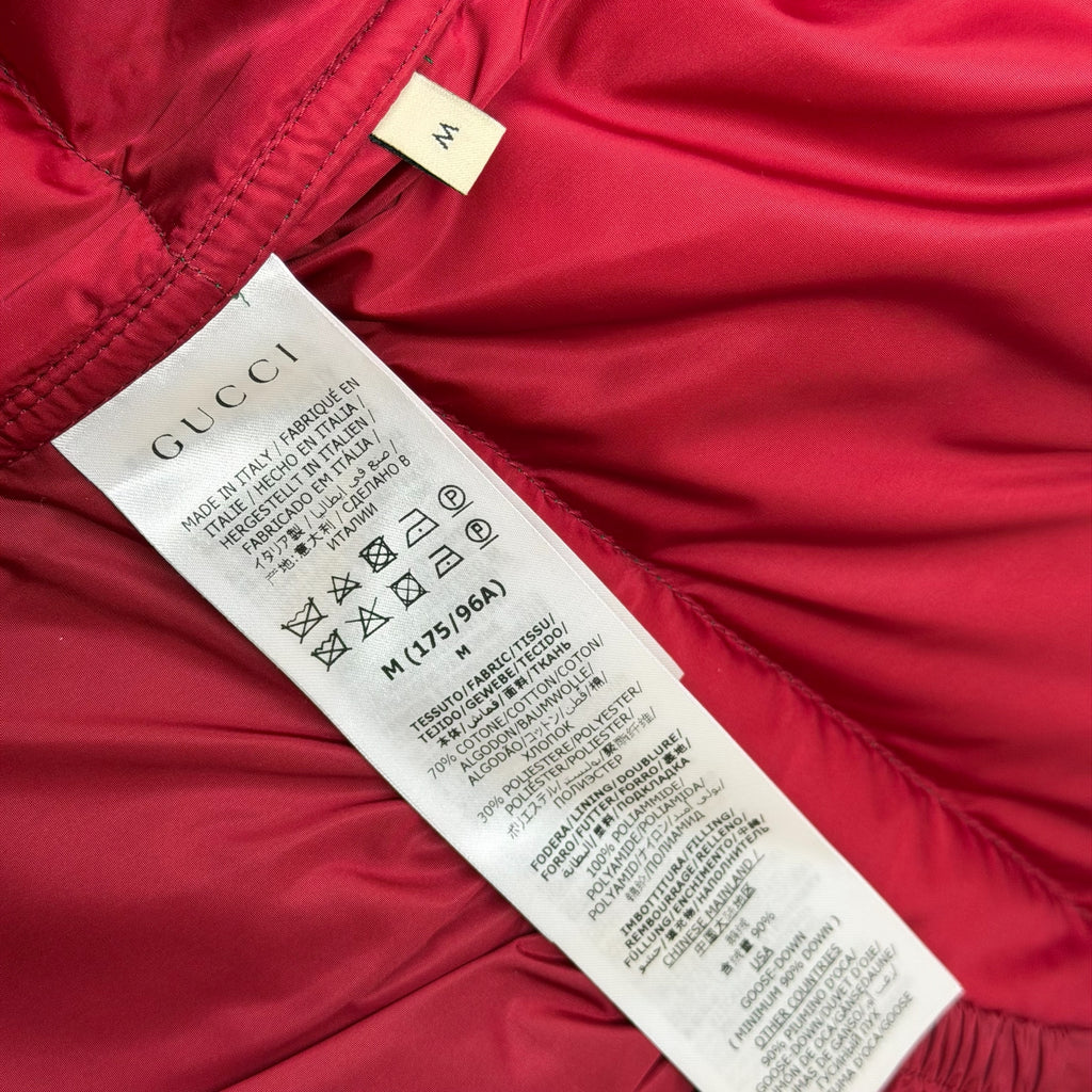 Gucci x The North Face GG Canvas Down Jacket M