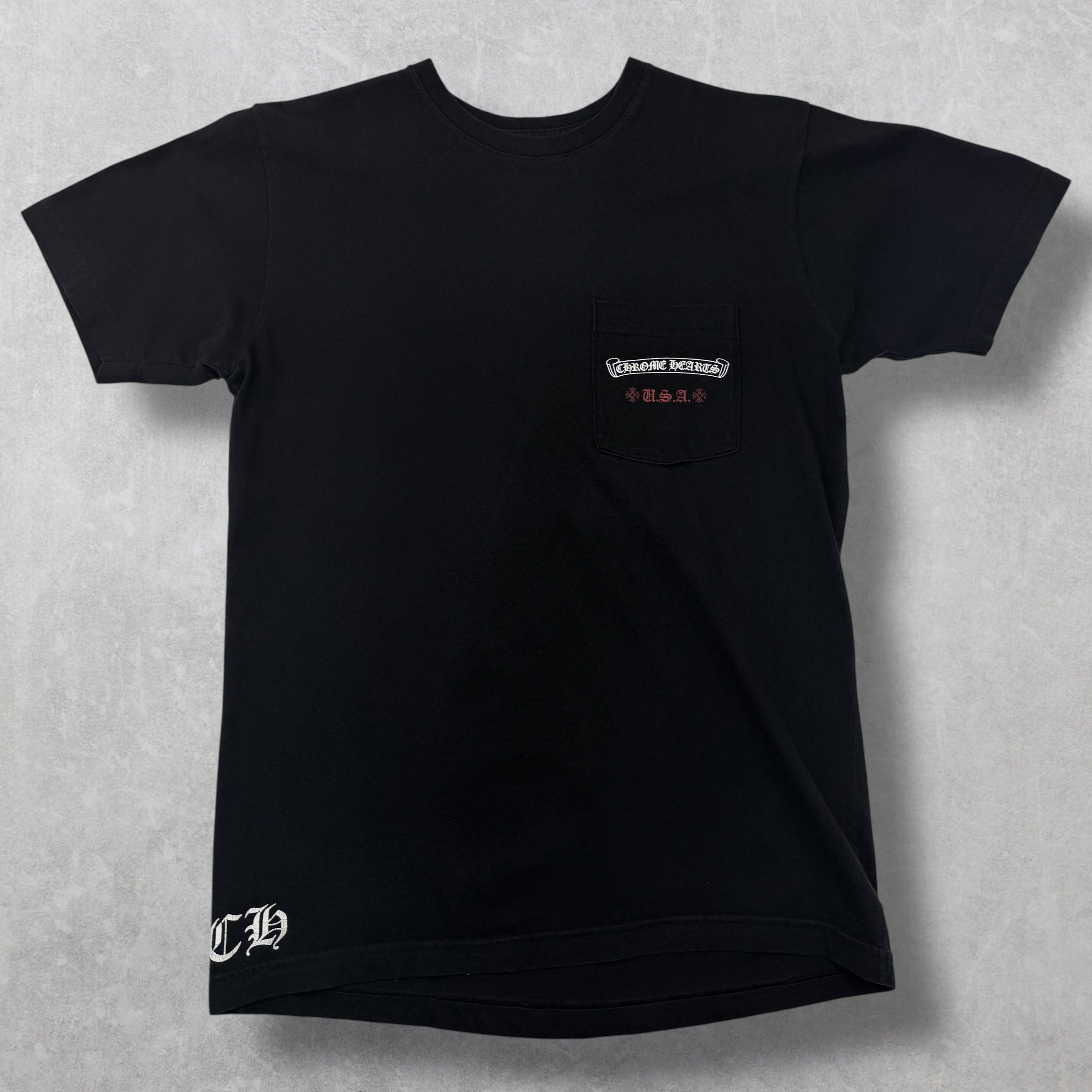 Chrome Hearts American Flag Tee Black M
