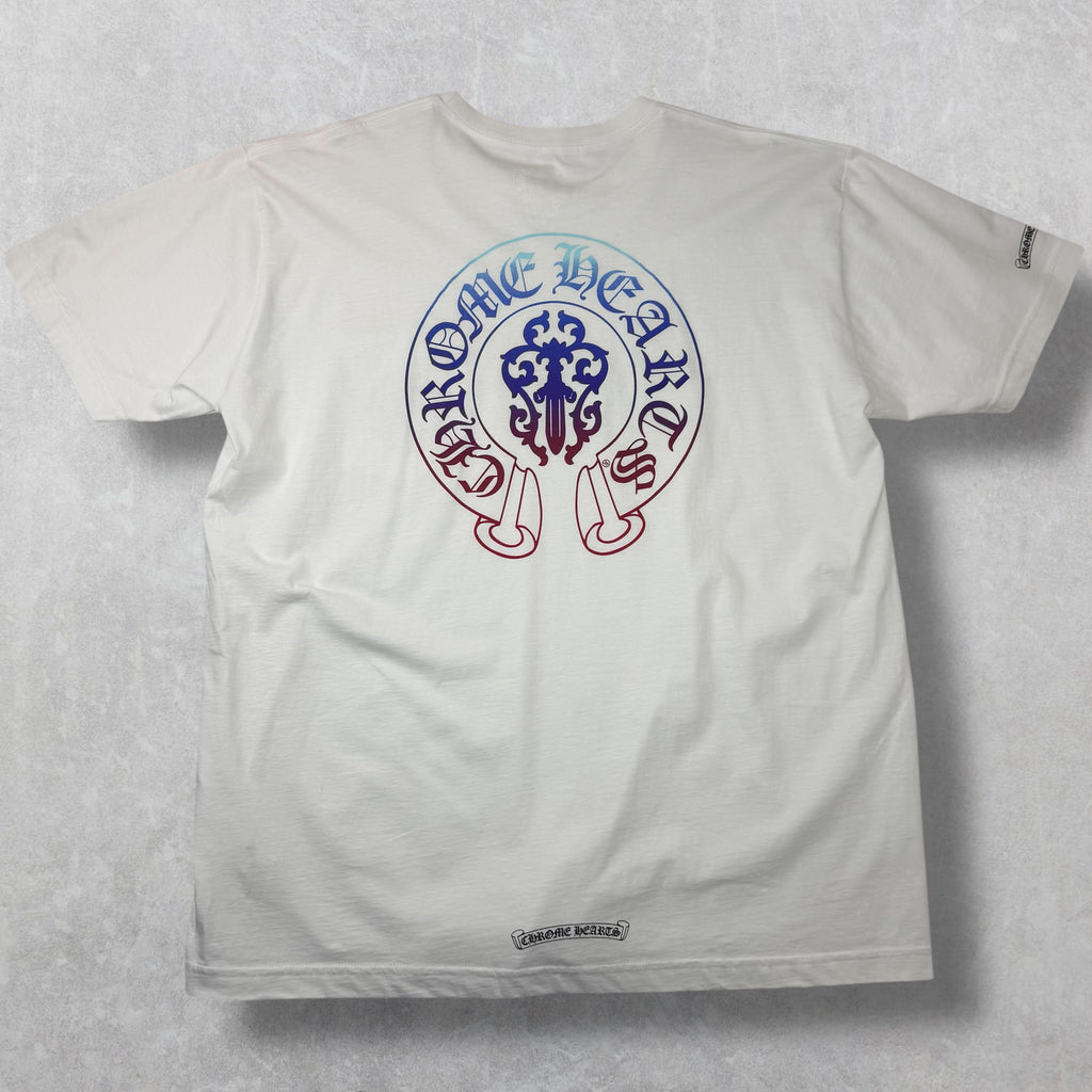 Chrome Hearts Gradient Dagger Tee White XXL