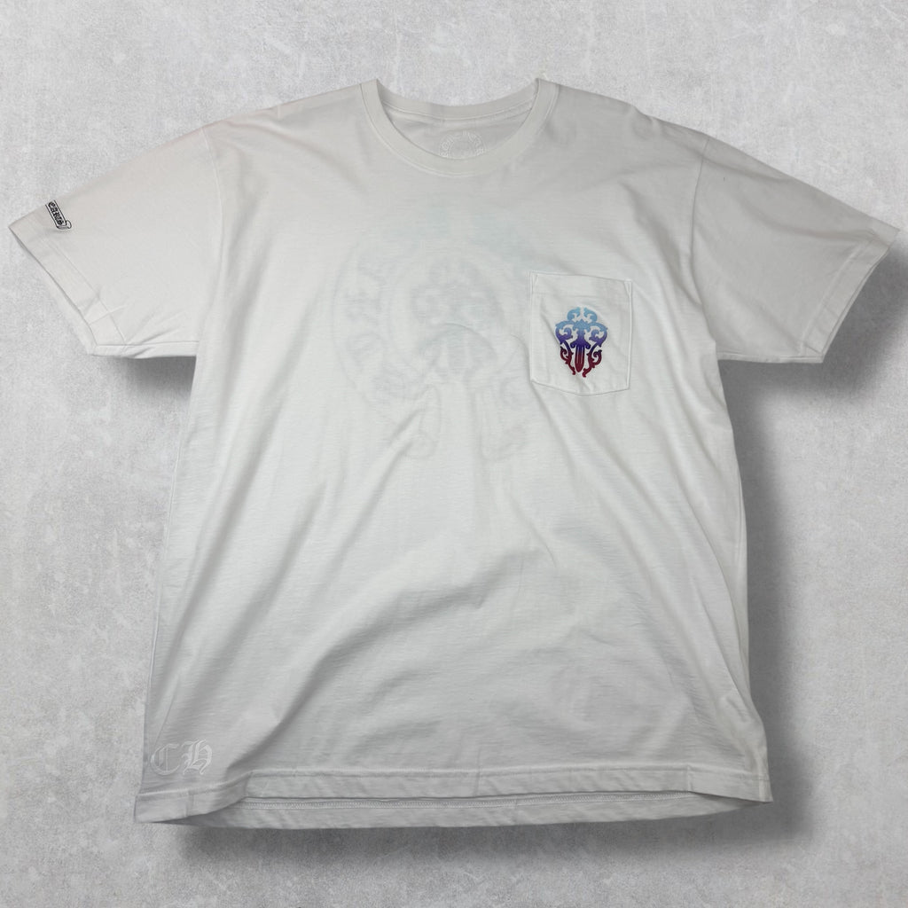 Chrome Hearts Gradient Dagger Tee White XXL