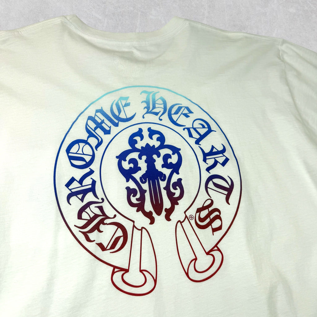 Chrome Hearts Gradient Dagger Tee White XXL