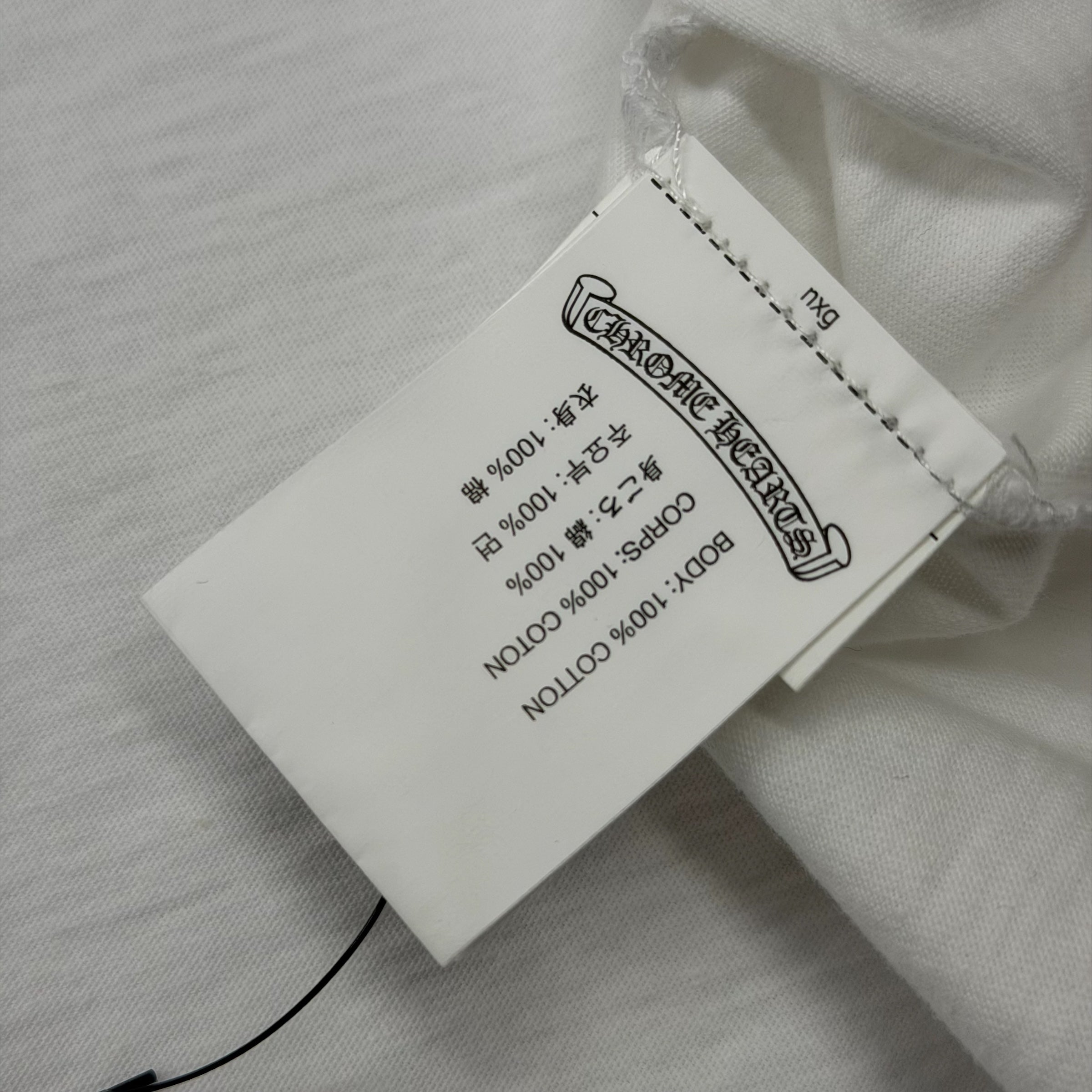 Chrome Hearts Gradient Dagger Tee White XXL