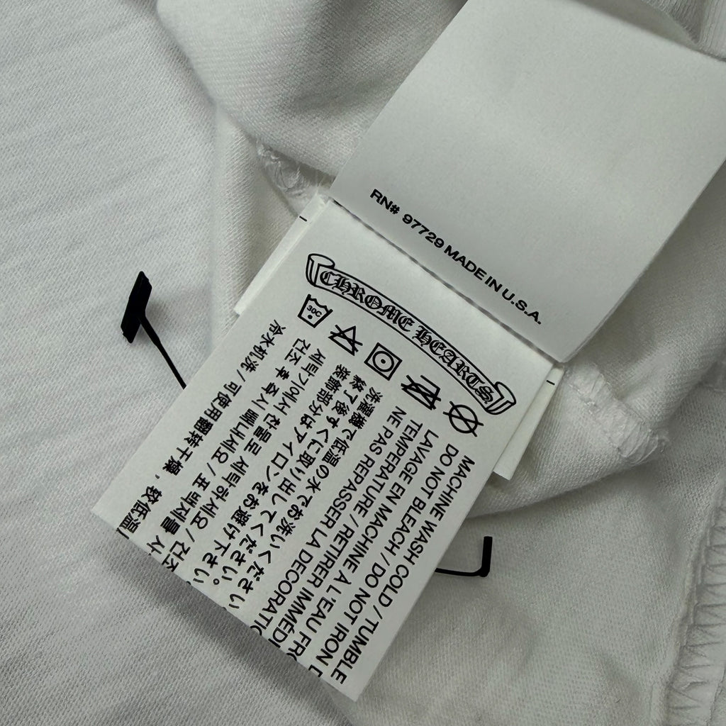 Chrome Hearts Gradient Dagger Tee White XXL