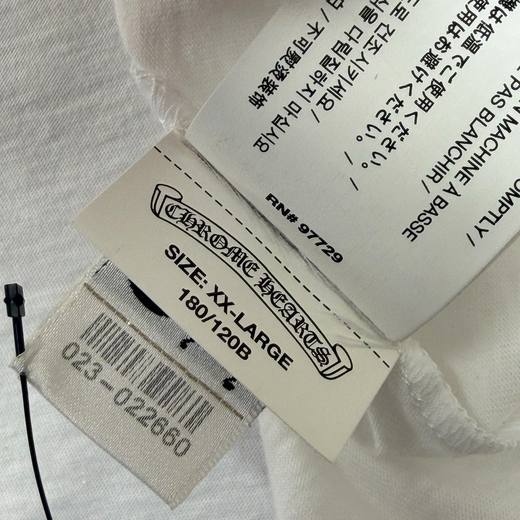 Chrome Hearts Gradient Dagger Tee White XXL