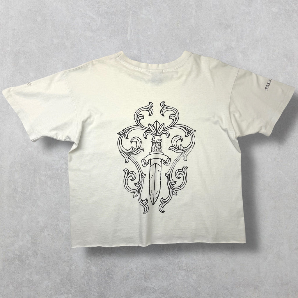 Vintage Chrome Hearts Maxfield Tee L (Cropped)