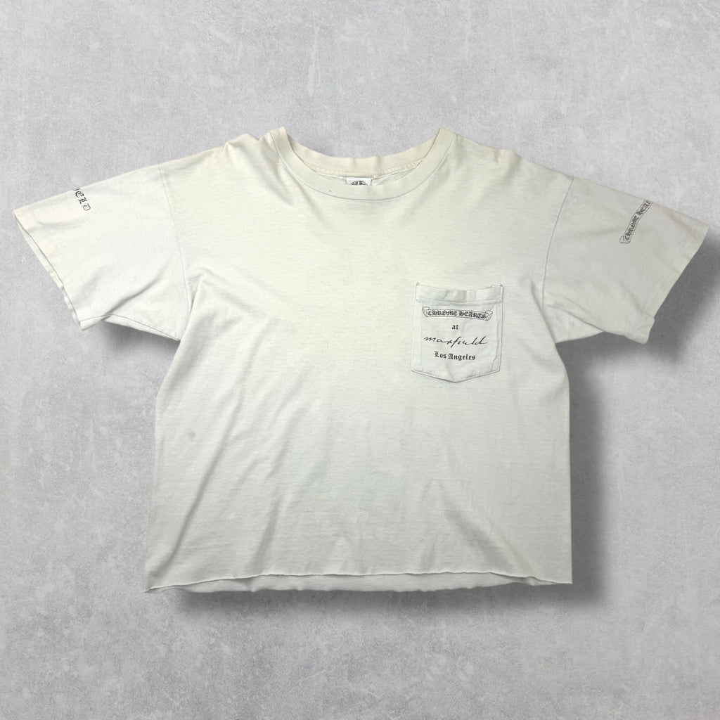 Vintage Chrome Hearts Maxfield Tee L (Cropped)