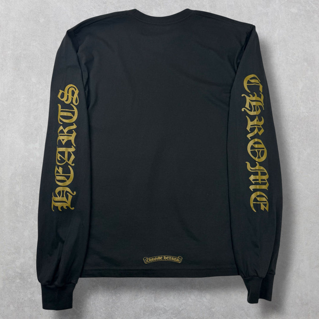Chrome Hearts Olive Neck Logo L/S L